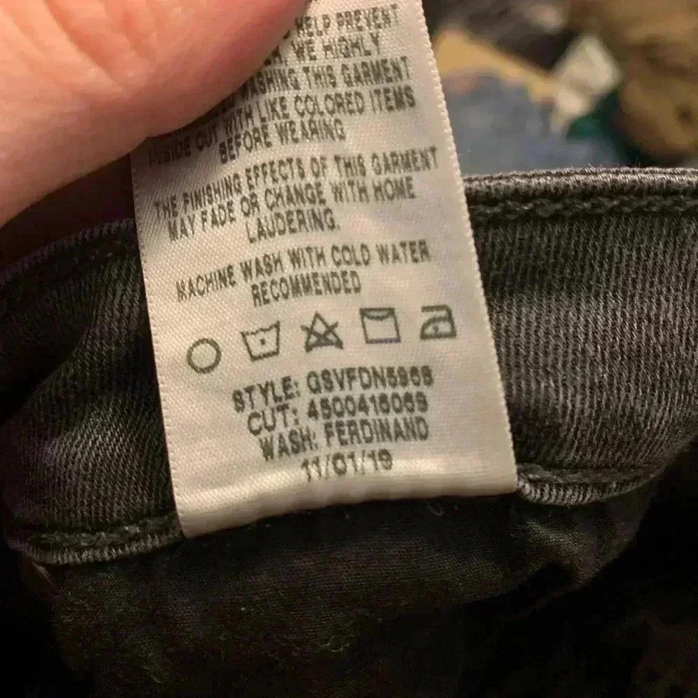 Joe’s Jeans Flawless Skinny Ankle Ferdinand Black Jean size 26 - Picture 11 of 12